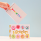 80's Sticker Collection Hardcover Sticker Book