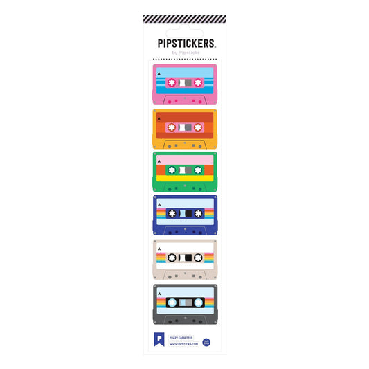 Fuzzy Cassettes Stickers