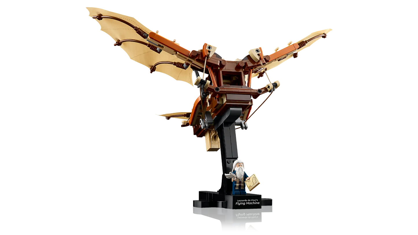 Icons: Leonardo da Vinci's Flying Machine Building Set