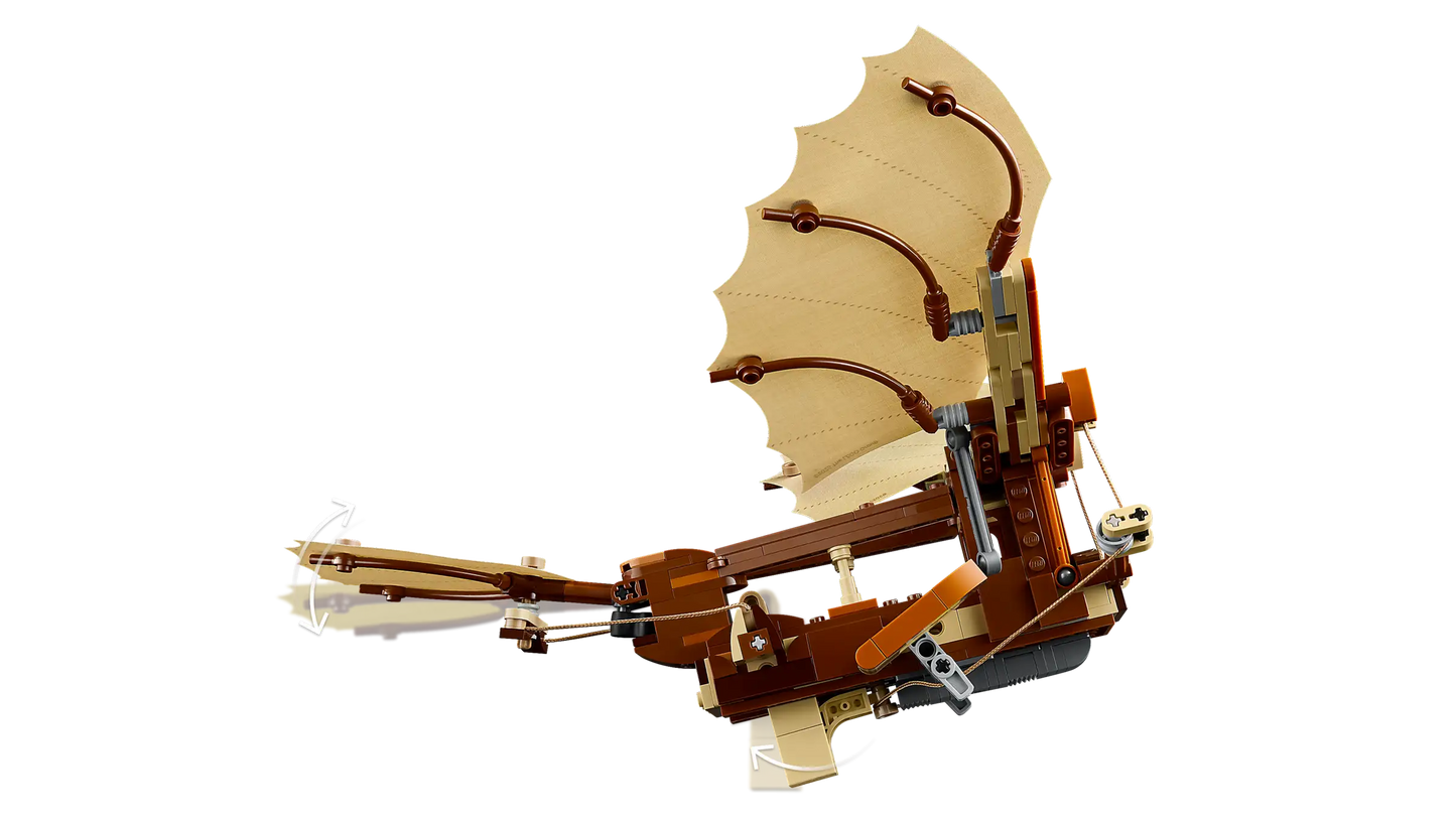 Icons: Leonardo da Vinci's Flying Machine Building Set