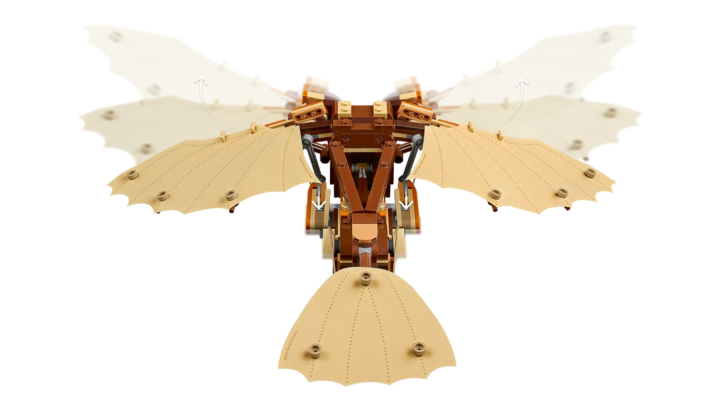 Icons: Leonardo da Vinci's Flying Machine Building Set