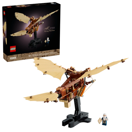 Icons: Leonardo da Vinci's Flying Machine Building Set