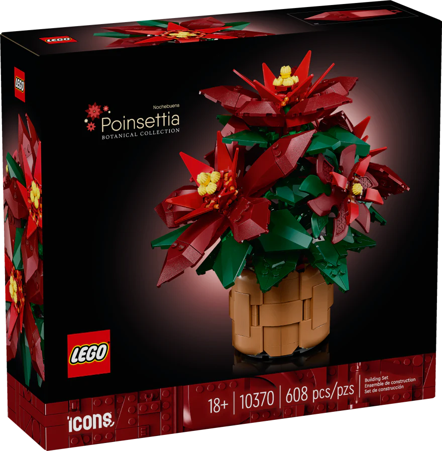 Botanical Collection: Poinsettia Building Kit