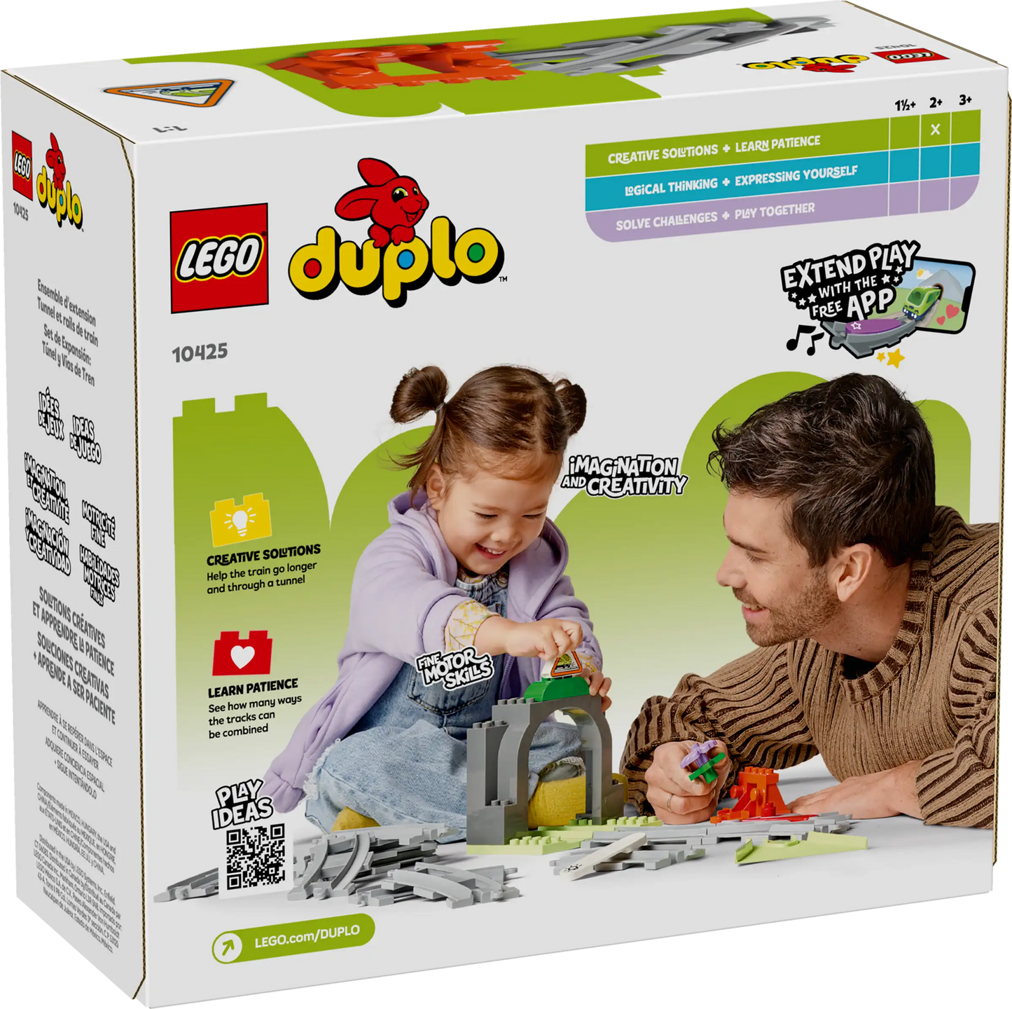 Duplo: Train Tunnel & Tracks Expansion Building Set