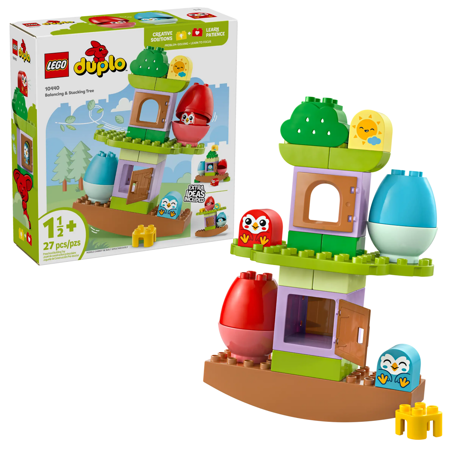 Duplo: Balancing & Stacking Tree Building Set