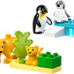 Duplo: Wild Animal Families - Penguins & Lions Building Set