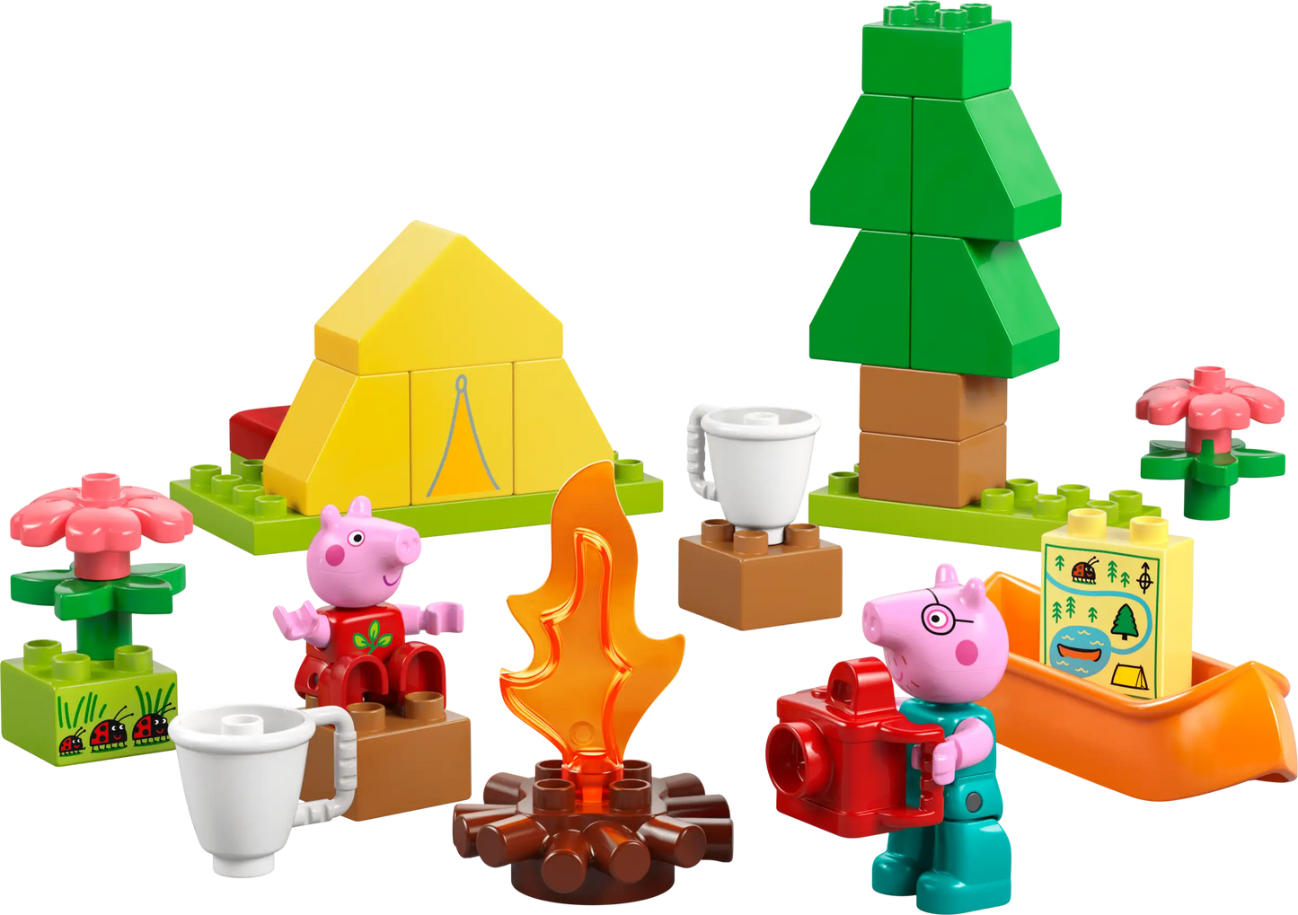 Duplo: Peppa Pig Camping Trip Building Set