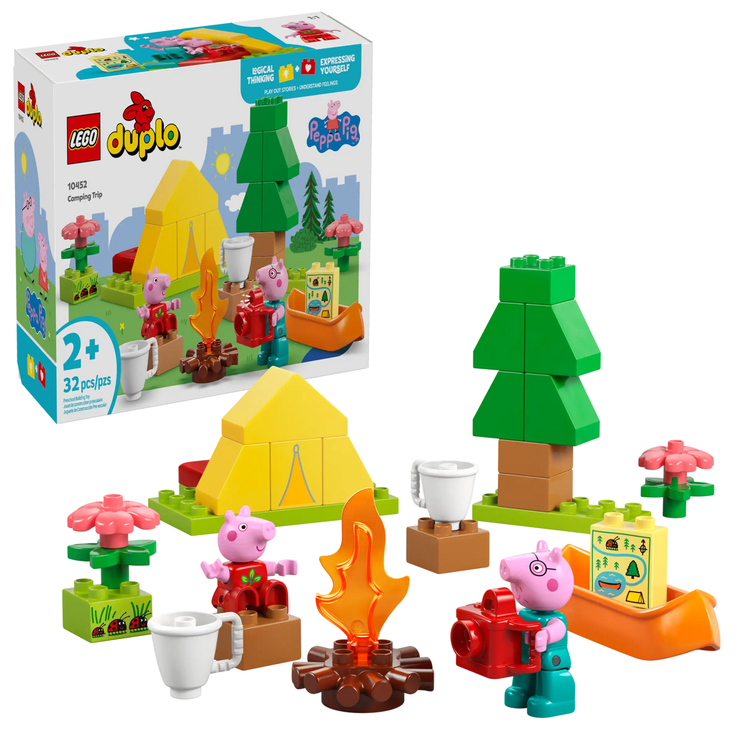 Duplo: Peppa Pig Camping Trip Building Set