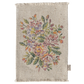 Medium Floral Rug for Dollhouse