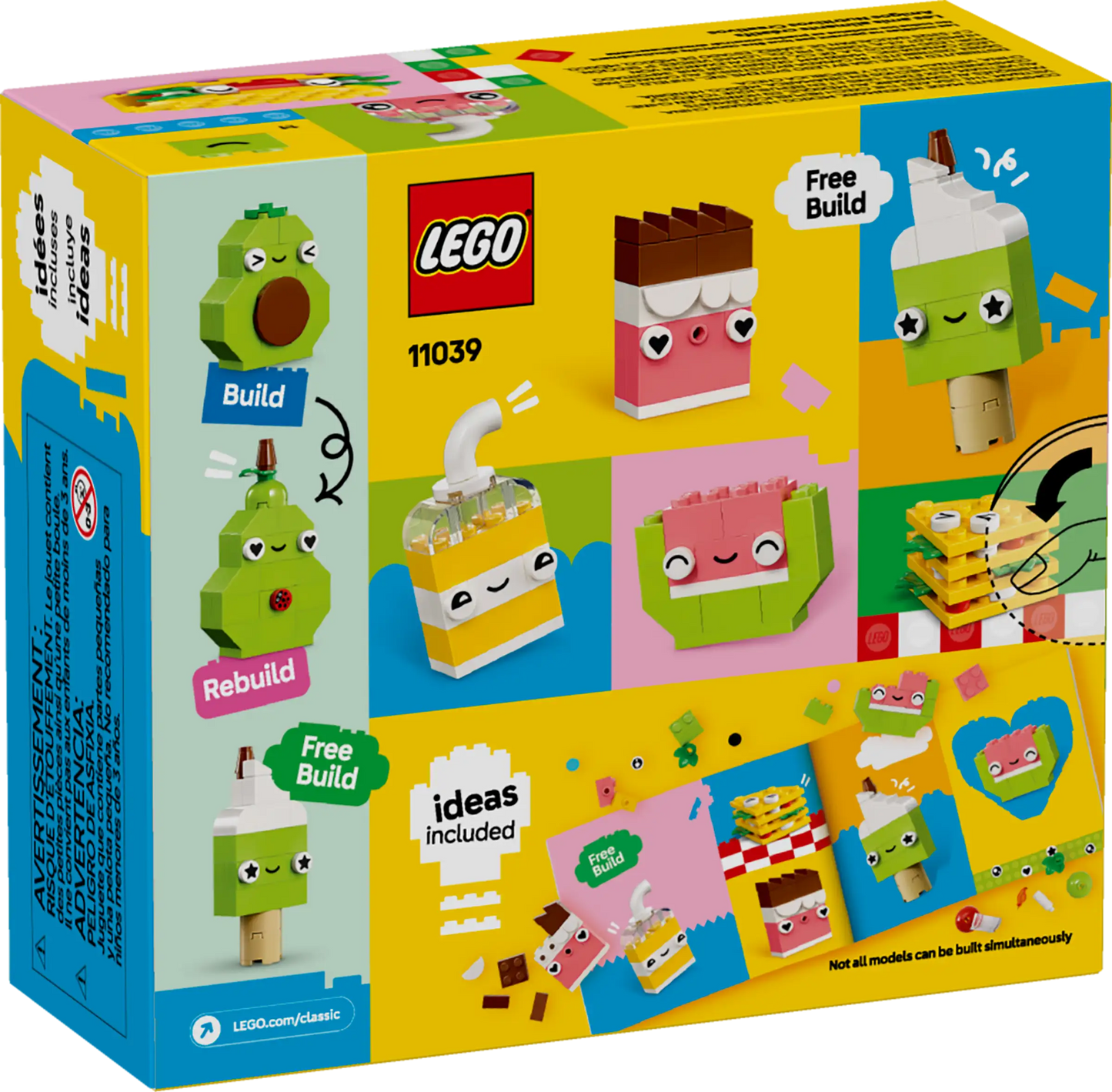 Classic: Creative Food Friends Building Set