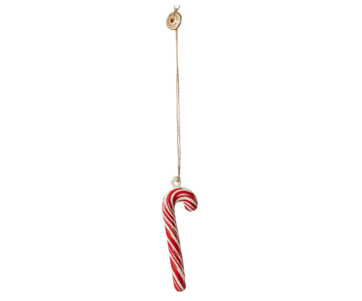 Metal Candy Cane Ornament