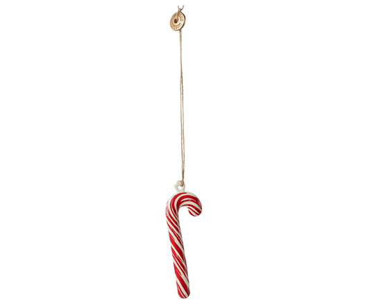 Metal Candy Cane Ornament