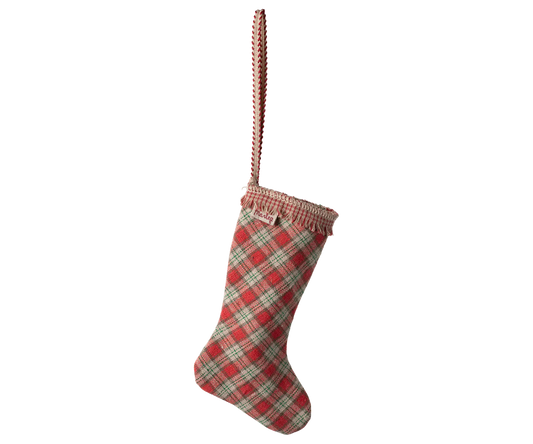 Checker Stocking Ornament