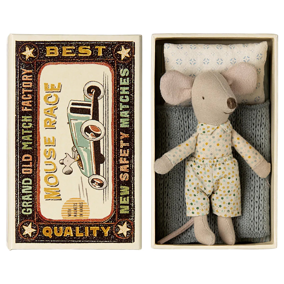 Little Sibling Mouse in Matchbox