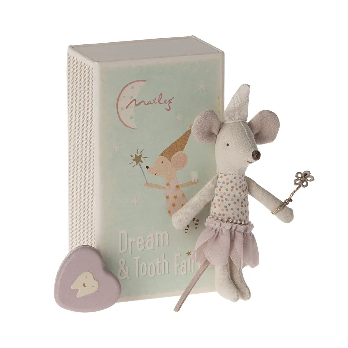 Tooth Fairy Little Sibling Mouse in Matchbox