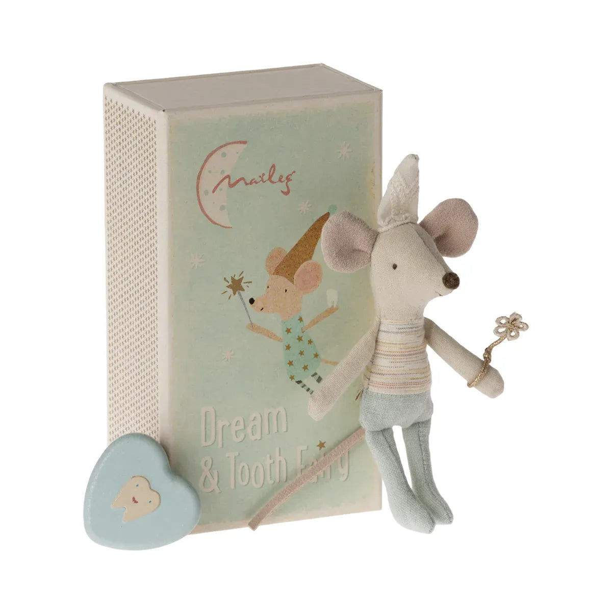 Tooth Fairy Little Sibling Mouse in Matchbox