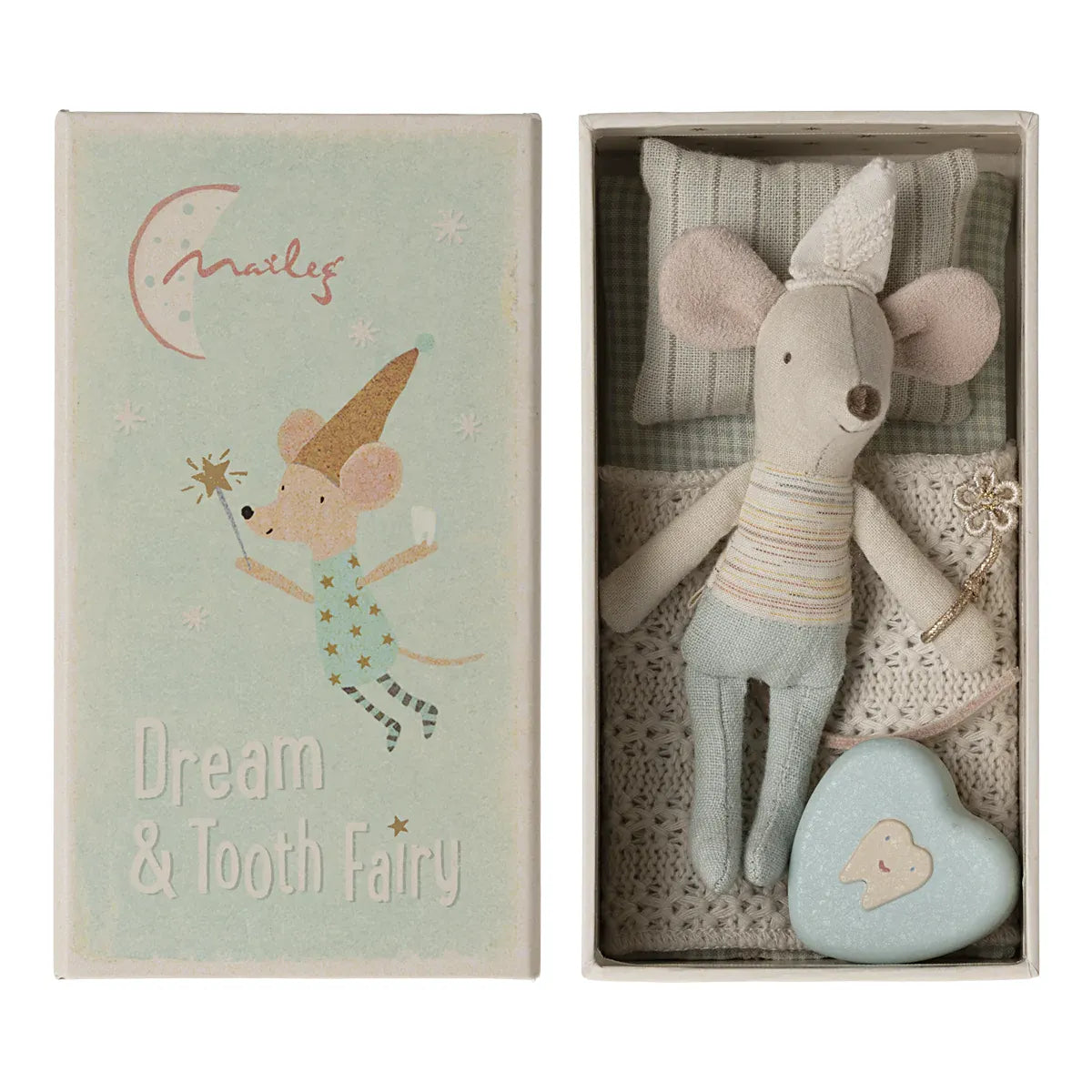 Tooth Fairy Little Sibling Mouse in Matchbox