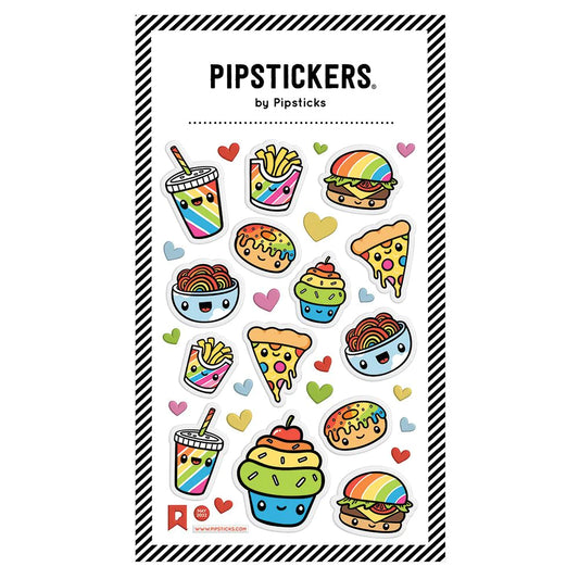 Puffy Multicolour Munchies Stickers