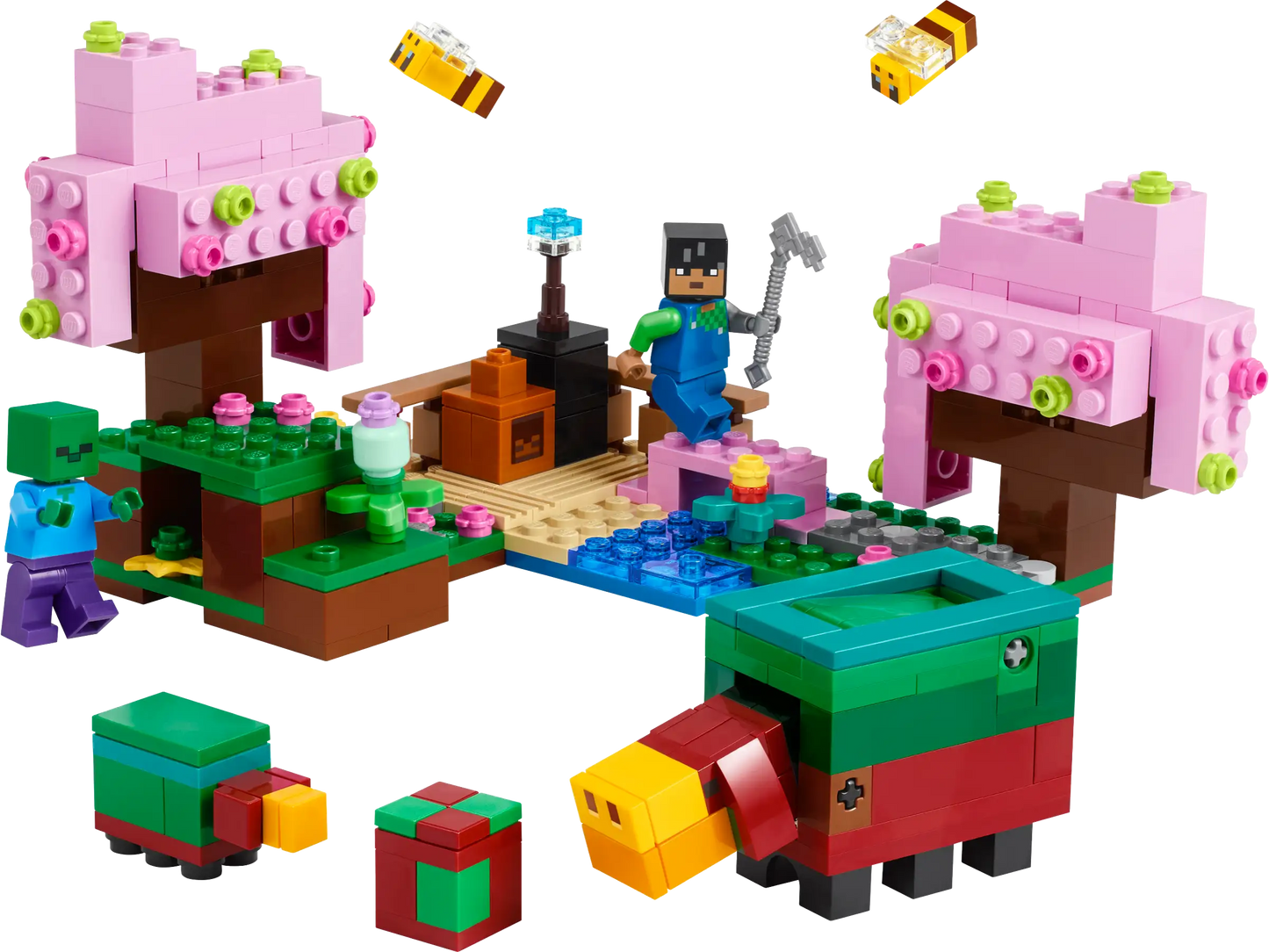 Minecraft: The Cherry Blossom Garden Building Set