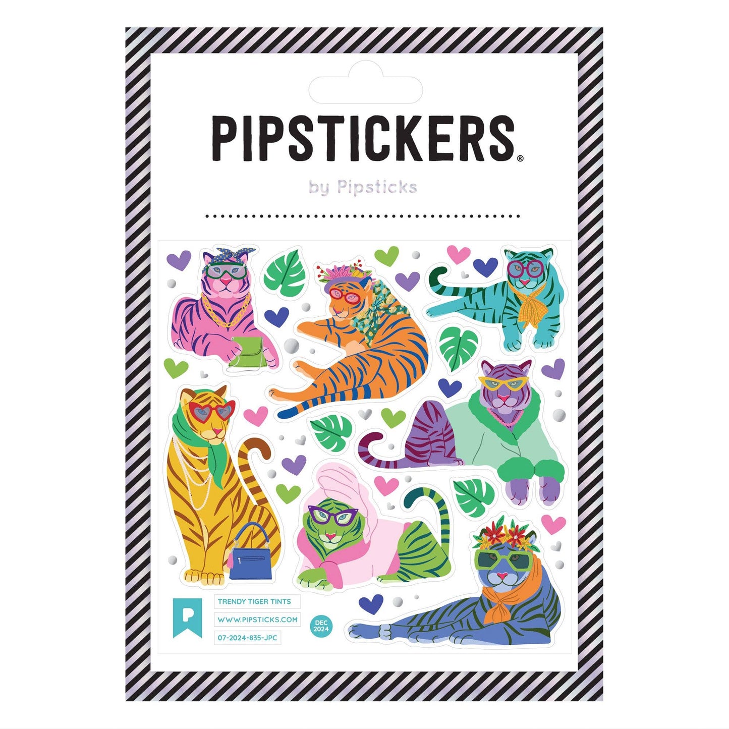 Trendy Tiger Tints Stickers