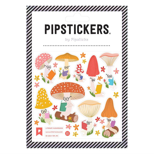 Literary Mushrooms Stickers