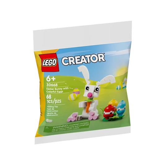 Creator: Easter Bunny with Colourful Eggs Building Pack