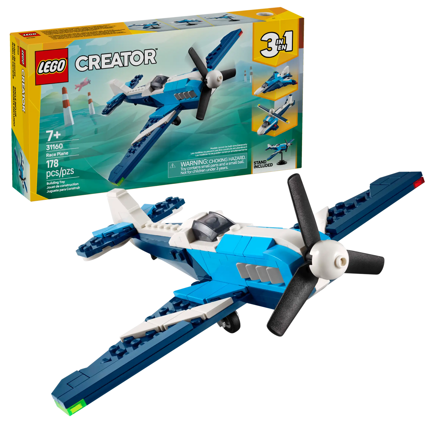 Creator: Aircraft Race Plane Building Set