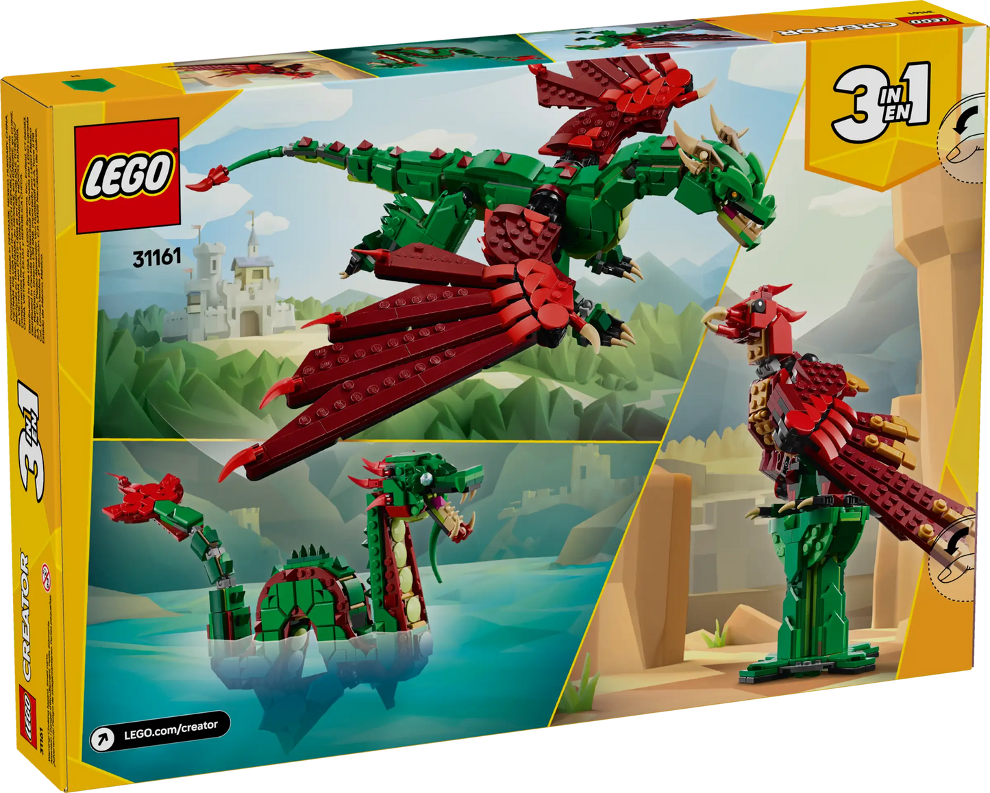 Creator: Medieval Dragon Building Set