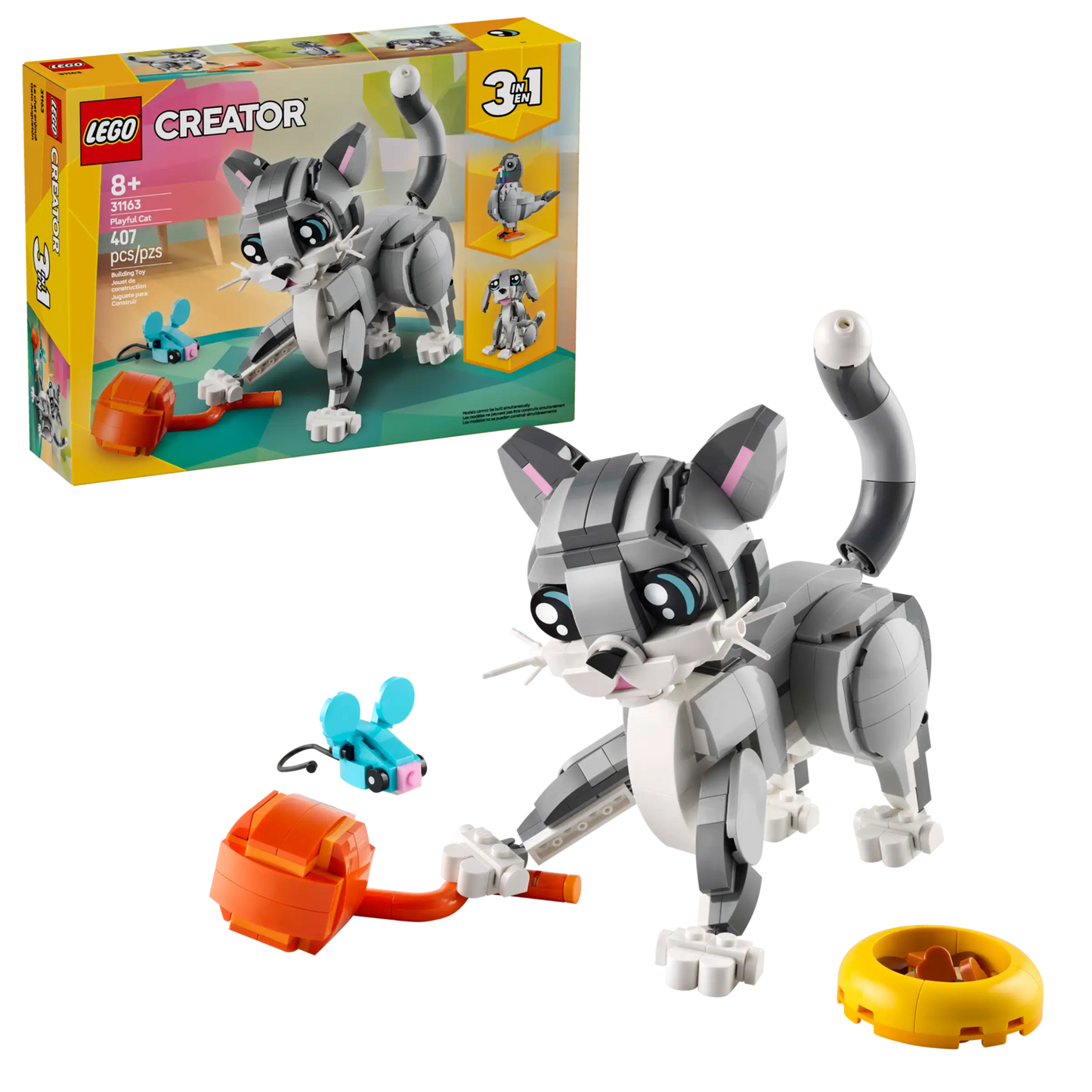 Creator: Playful Cat Building Set