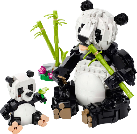 Creator: Wild Animals Panda Family Building Set