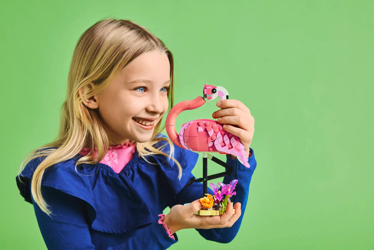 Creator: Wild Animals Flamingo Building Set