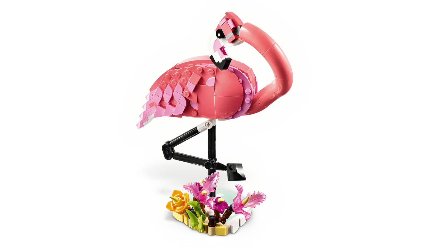 Creator: Wild Animals Flamingo Building Set