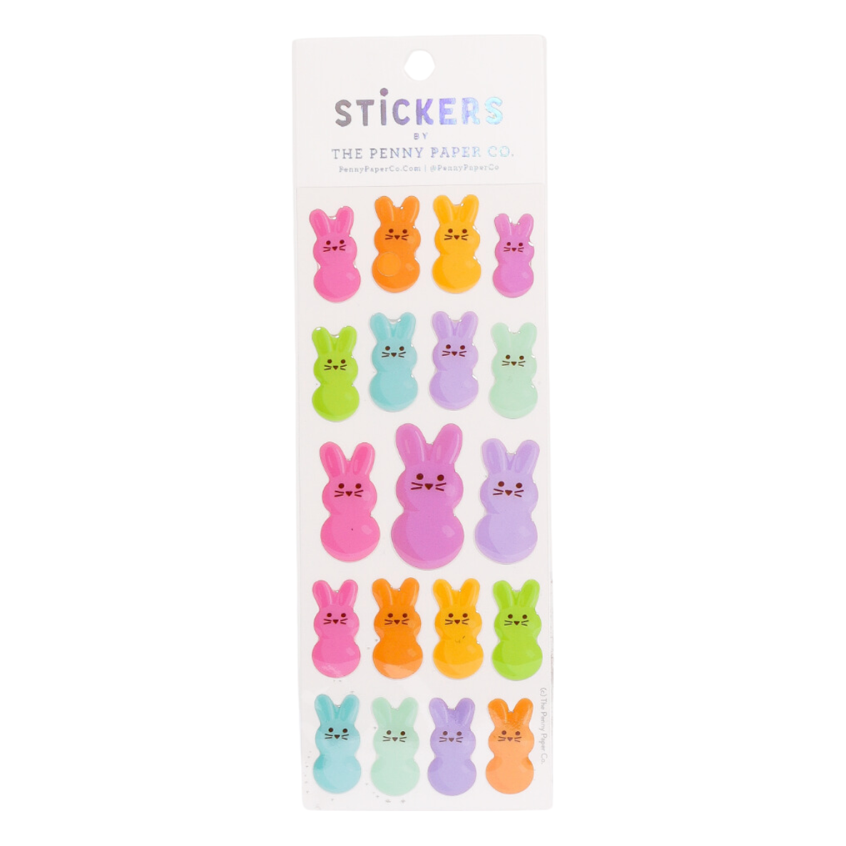 Easter Bunny Stickers