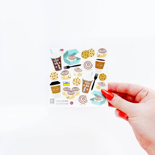 Cinn-fully Delicious Stickers