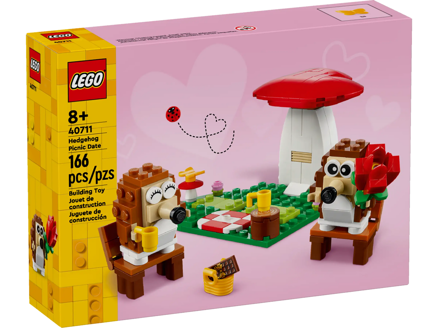 Hedgehog Picnic Date Building Set