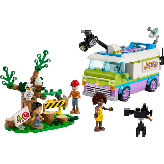 Friends: Newsroom Van Building Set