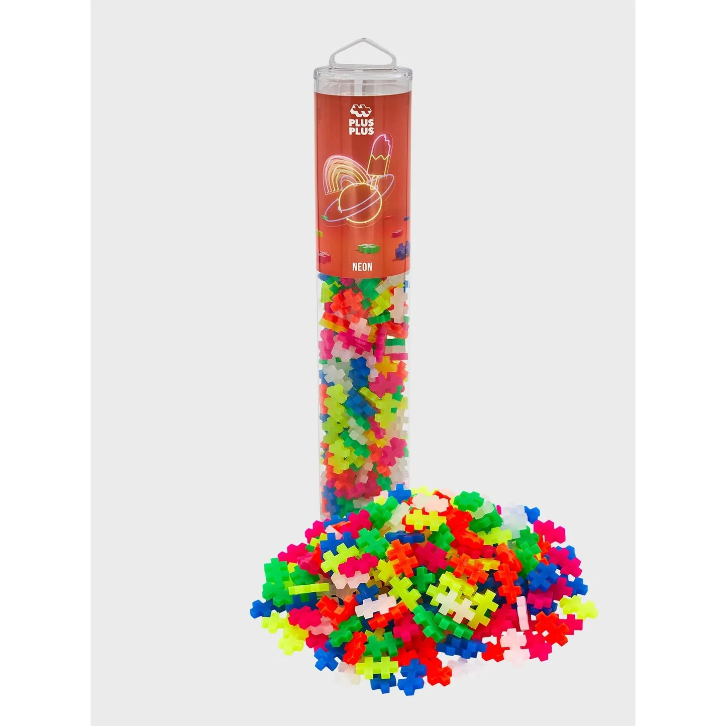 Plus Plus Neon Mix 240 Piece Tube