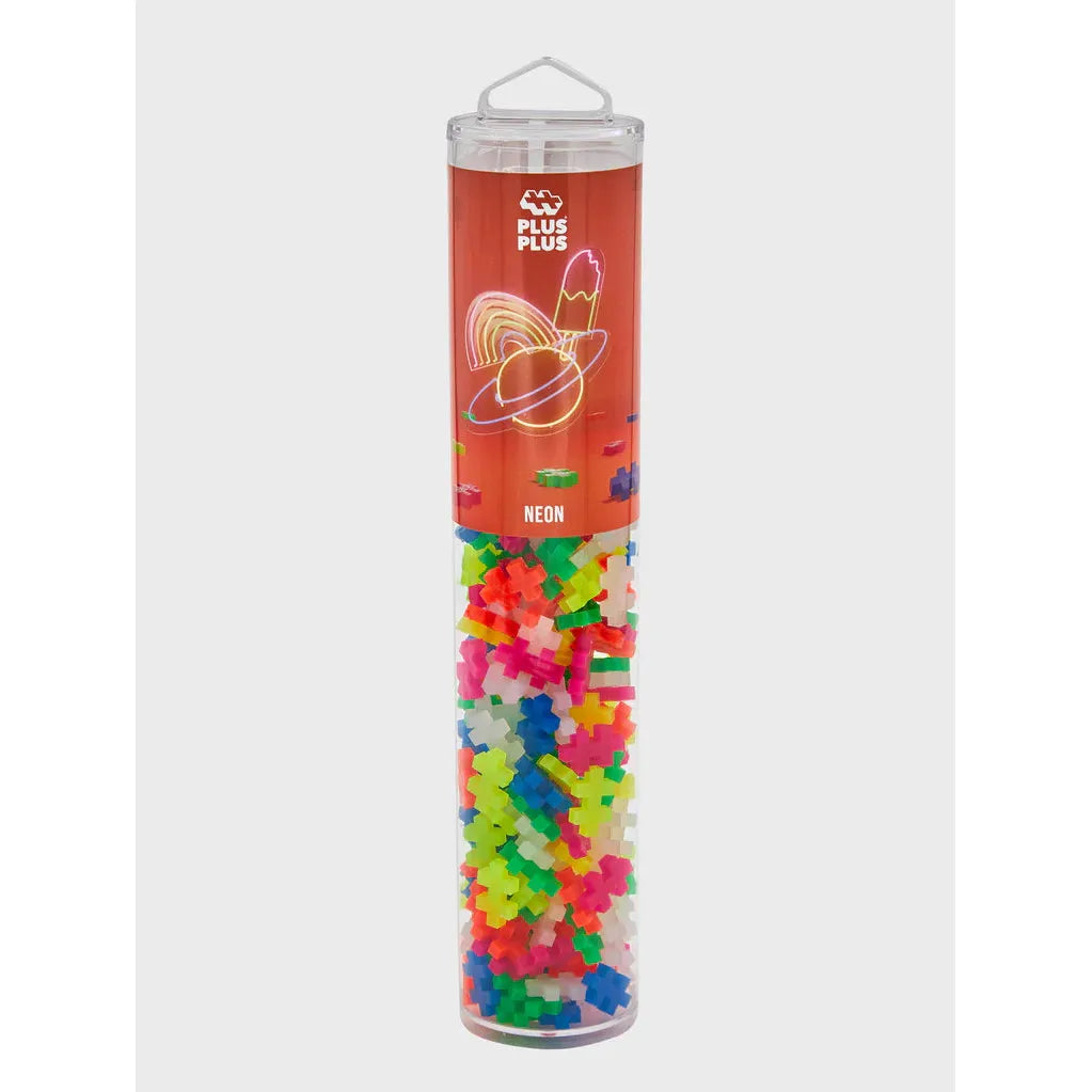 Plus Plus Neon Mix 240 Piece Tube