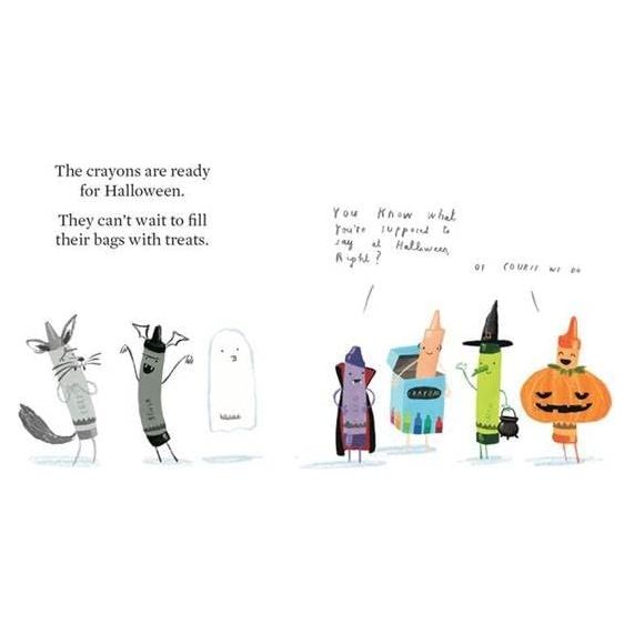 The Crayons Trick or Treat: Hardcover Picture Book