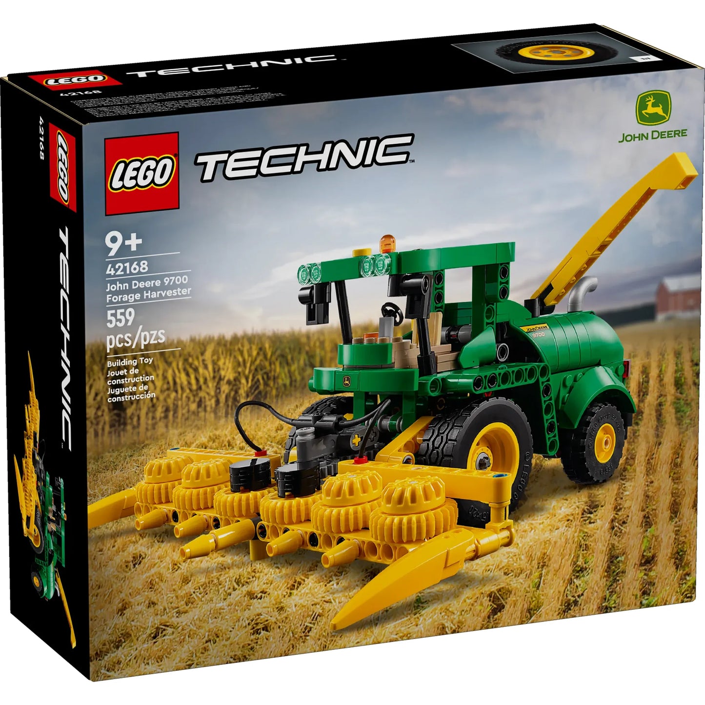 Technic: John Deere 9700 Forage Harvester Building Set