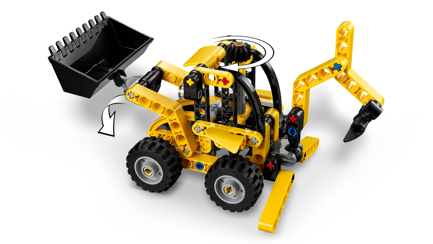 Technic: Backhoe Loader Building Set