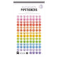 Puffy Emoji Rainbow Stickers