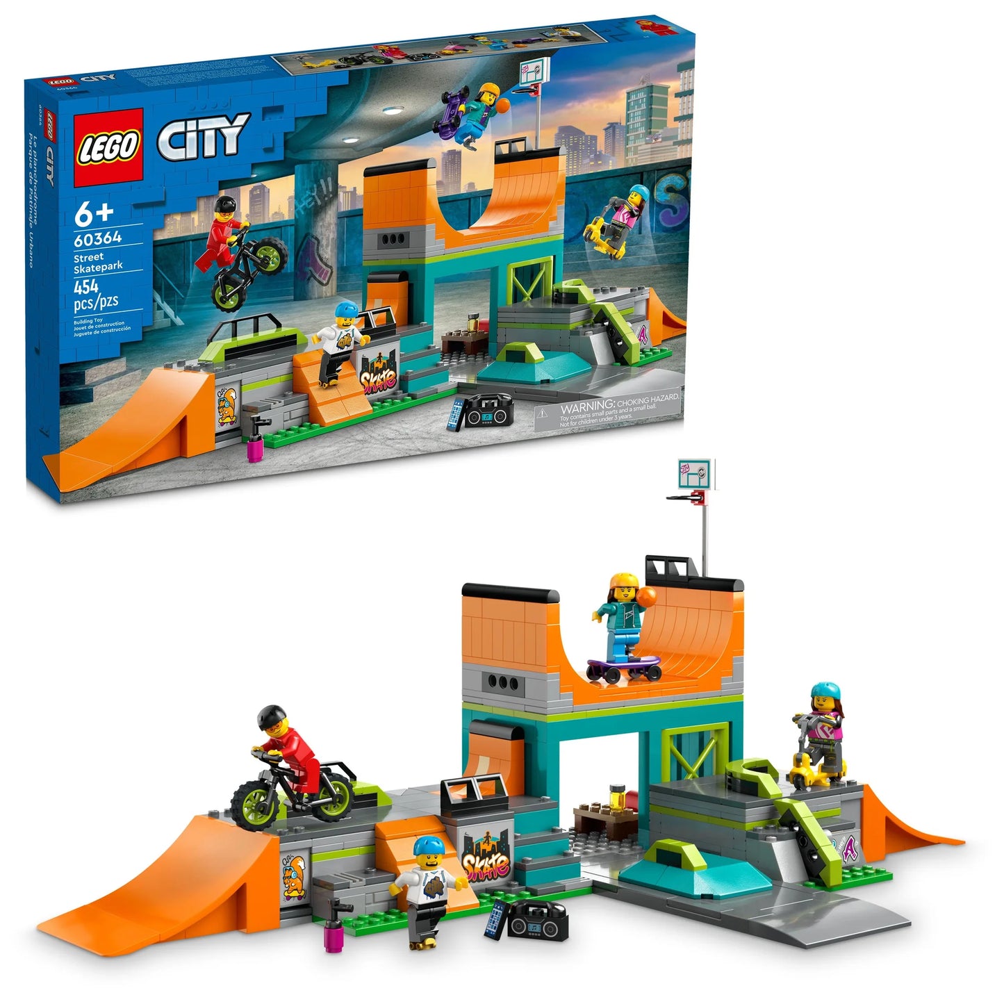 City: Street Skate Park Building Set