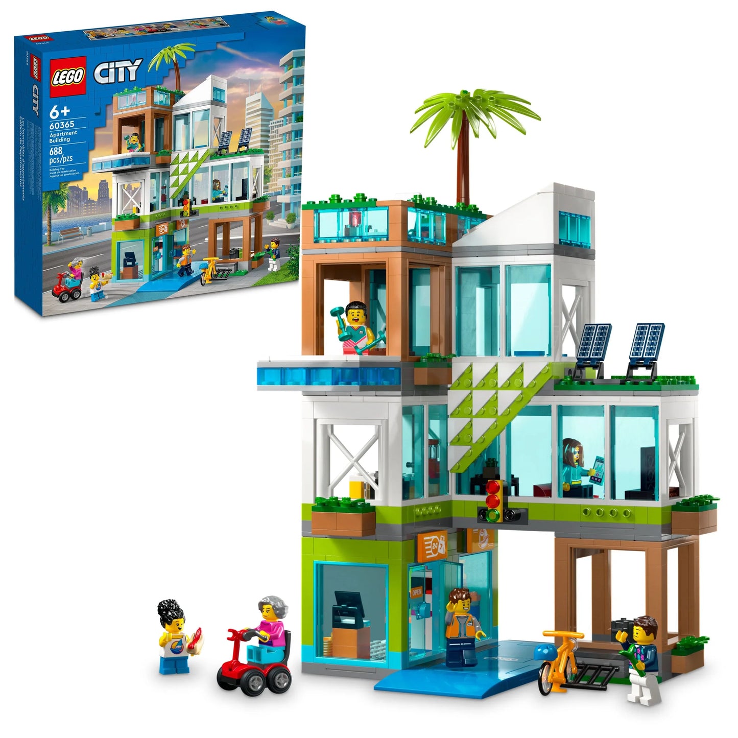 City: Apartment Building Set