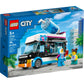 City: Penguin Slushy Van Building Set