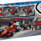 City: F1 Pit Stop & Pit Crew with Ferrari Car Building Set