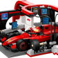 City: F1 Pit Stop & Pit Crew with Ferrari Car Building Set