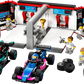 City: F1 Garage and Mercedes-AMG & Alpine Cars Building Set