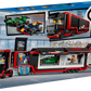 City: F1 Truck with RB20 & AMR24 F1 Cars Building Set