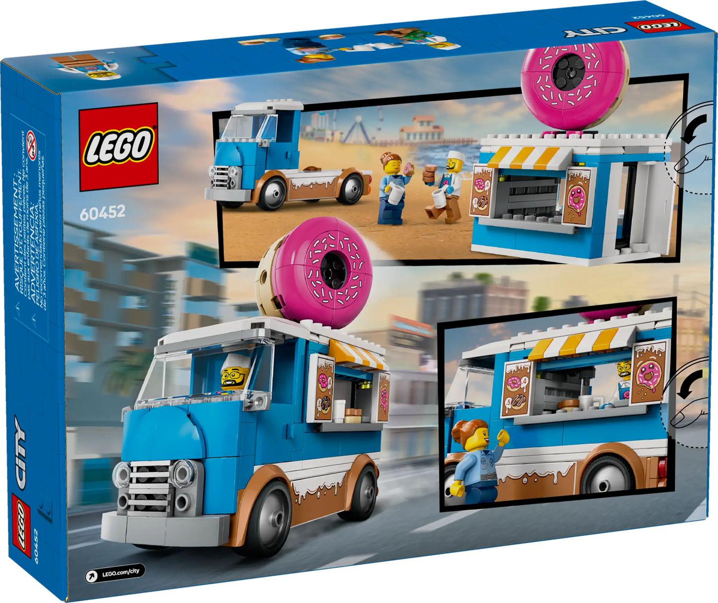 City: Donut Truck Building Set